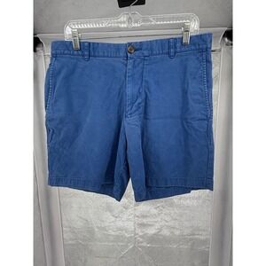 Southern Tide The Skipjack Blue Shorts Casual Chino‎ Flat Front Waist Size 33
